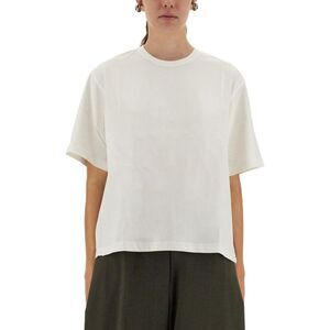 STUDIO NICHOLSON Women's Relaxed Fit Crew Neck T-Shirt Women WHITE T-Shirts &